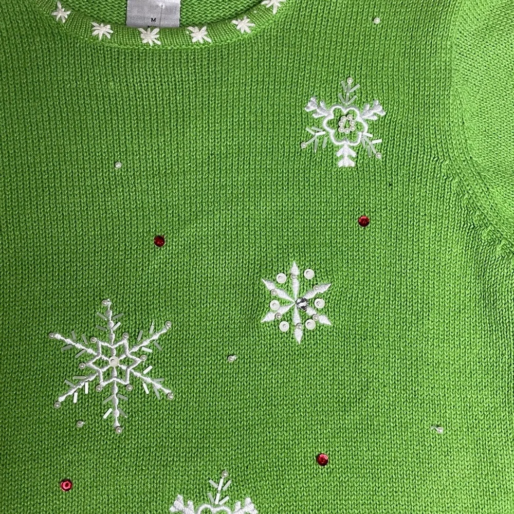 Christmas sweater Santa and Rudolph Ugly Christmas sweater - Picture 4 of 9